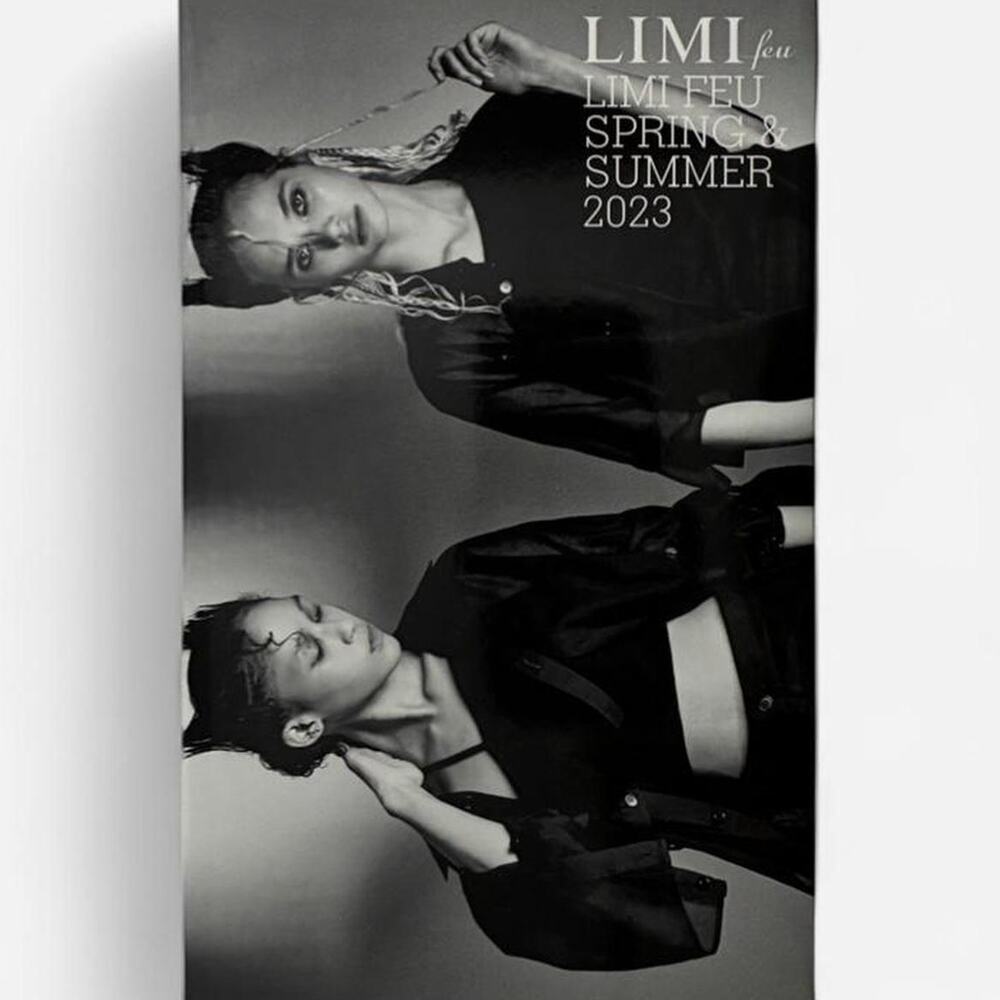 LIMI FEU yohji Yamamoto spring summer 2023 Lookbook catalog